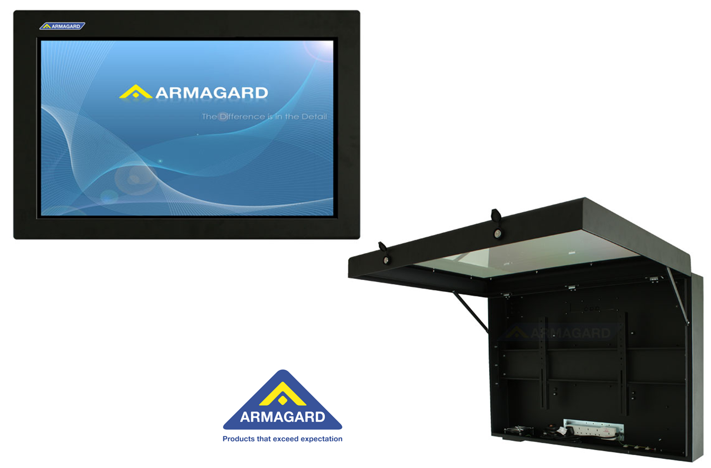 Protezione Monitor LCD 32" Interno/Esterno - Clicca l'immagine per chiudere