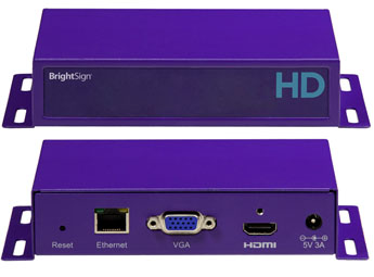 NEW - BrigtSign HD220 Networked (accessori inclusi) - Clicca l'immagine per chiudere