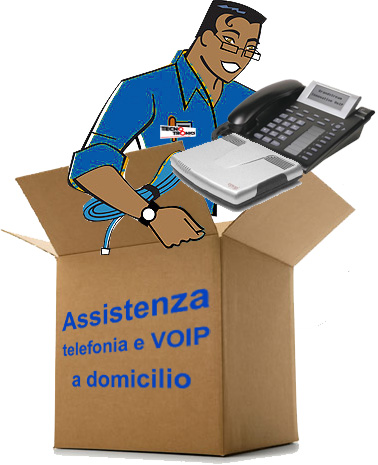 Assistenza a domicilio telefonia e Voip 1 Ora*